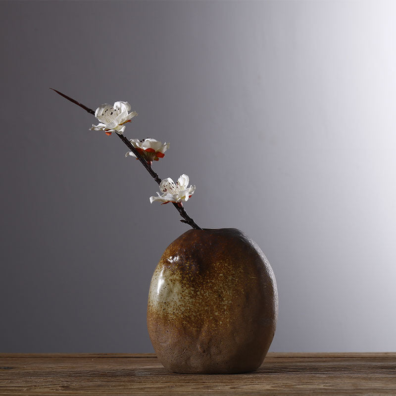 COLLECTION « WABI-SABI » - VASES JAPONAIS EN GRES FAIT MAIN