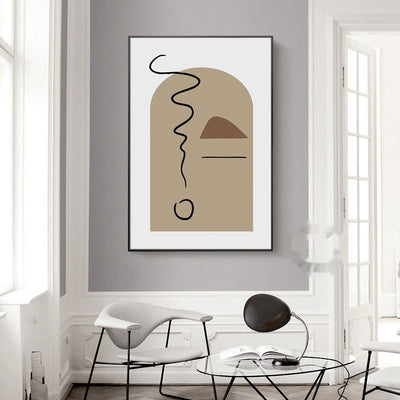 WALL ART COLLECTION : IMPRESSION SUR TOILE BOHEME CHIC