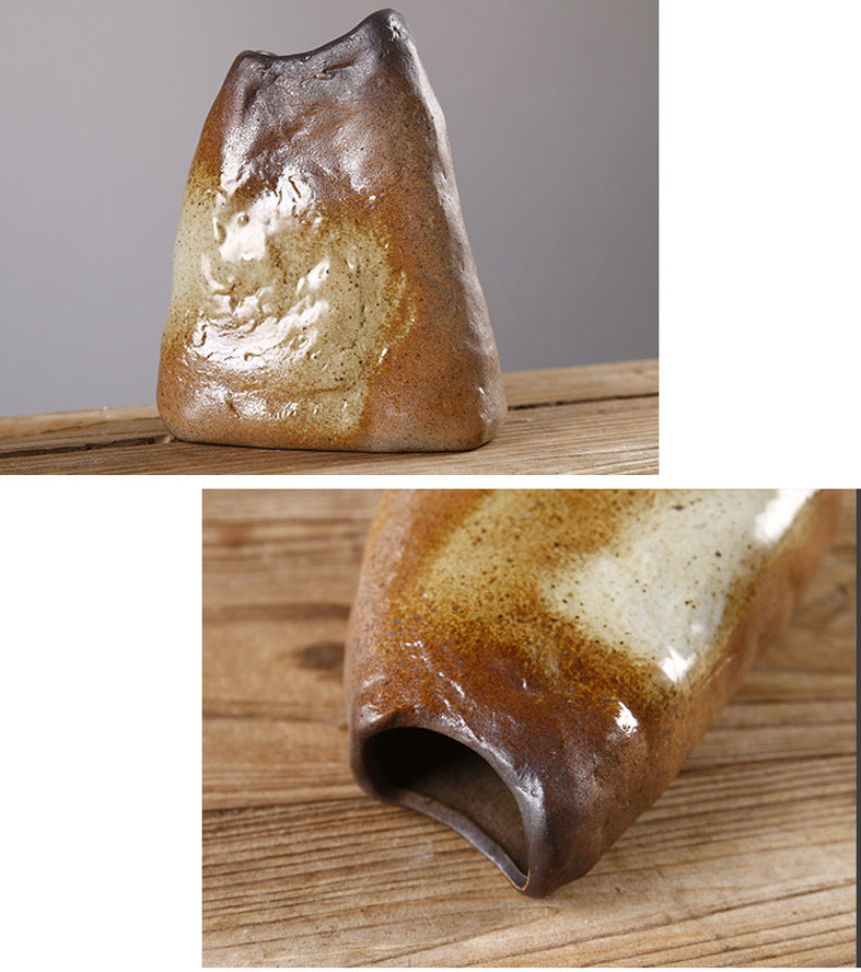 COLLECTION « WABI-SABI » - VASES JAPONAIS EN GRES FAIT MAIN