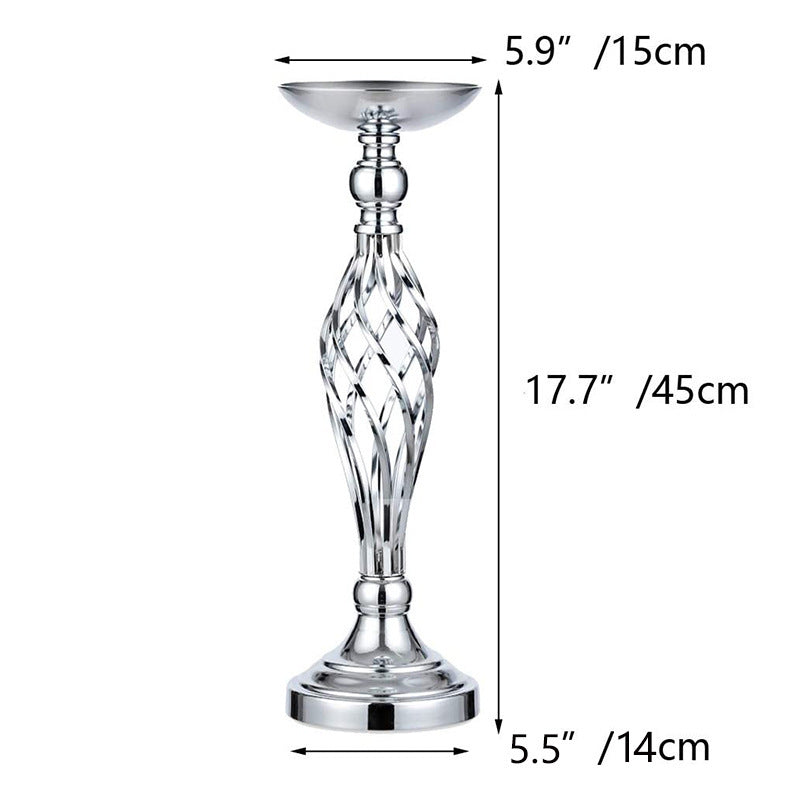 CHANDELIER AJOURE SUR PIED – METAL POLI