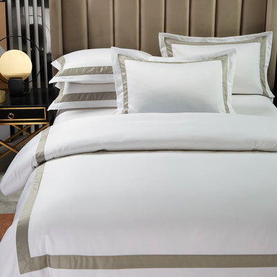PARURE DE LIT EN SATIN HAUT DE GAMME