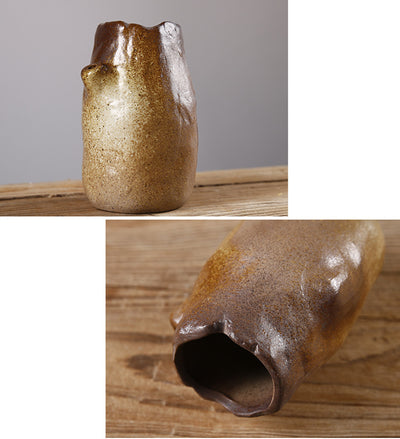 COLLECTION « WABI-SABI » - VASES JAPONAIS EN GRES FAIT MAIN