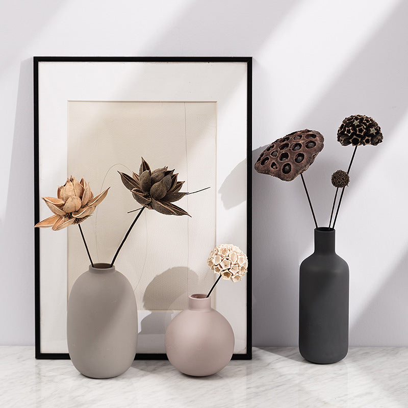 COLLECTION VASE DESIGN EN CERAMIQUE MATE