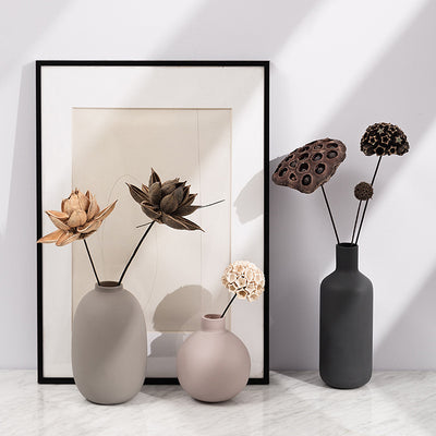 COLLECTION VASE DESIGN EN CERAMIQUE MATE