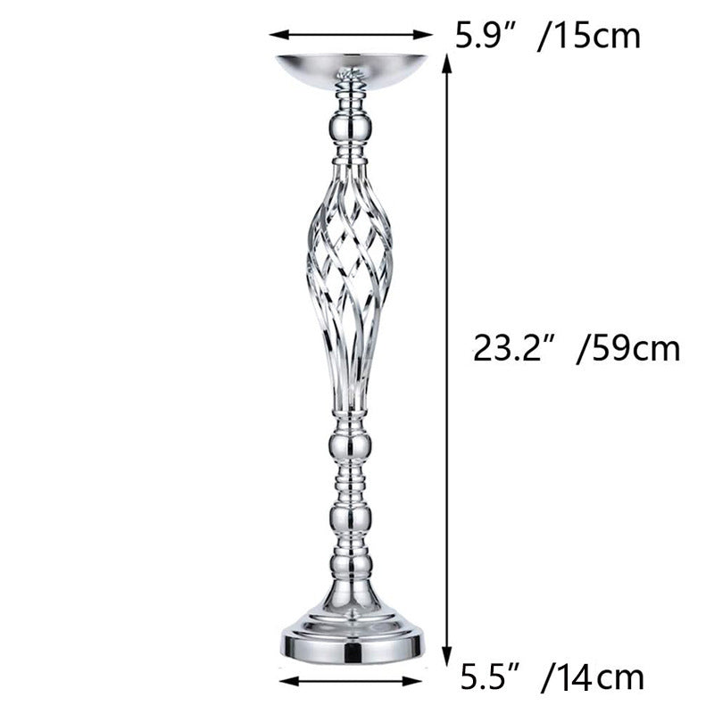 CHANDELIER AJOURE SUR PIED – METAL POLI