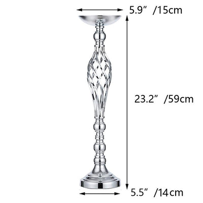 CHANDELIER AJOURE SUR PIED – METAL POLI