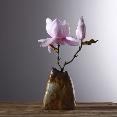 COLLECTION « WABI-SABI » - VASES JAPONAIS EN GRES FAIT MAIN