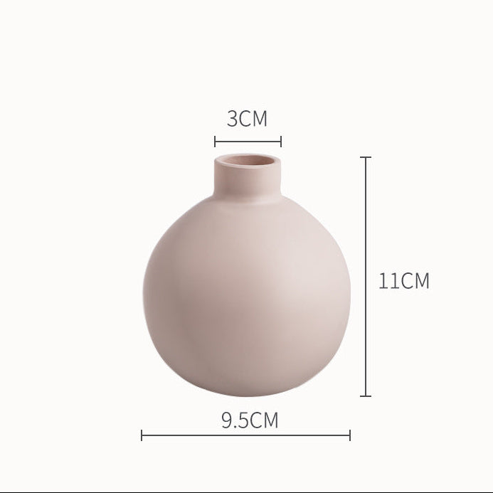COLLECTION VASE DESIGN EN CERAMIQUE MATE