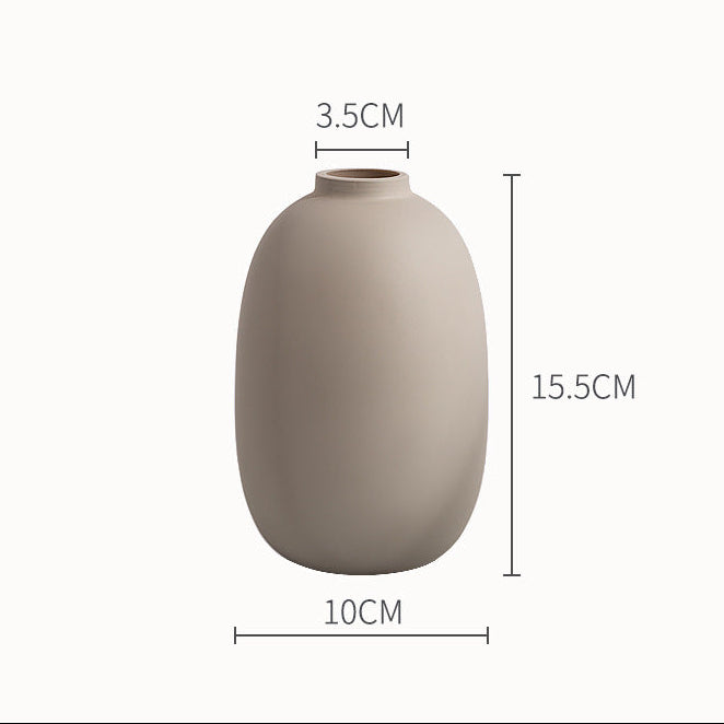 COLLECTION VASE DESIGN EN CERAMIQUE MATE