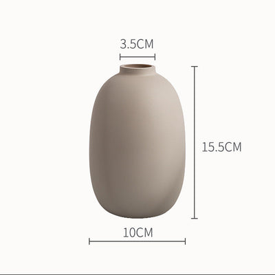 COLLECTION VASE DESIGN EN CERAMIQUE MATE