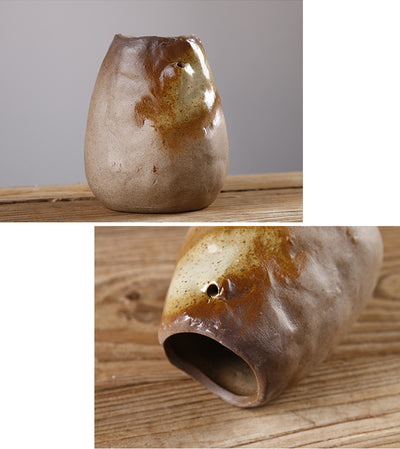 COLLECTION « WABI-SABI » - VASES JAPONAIS EN GRES FAIT MAIN
