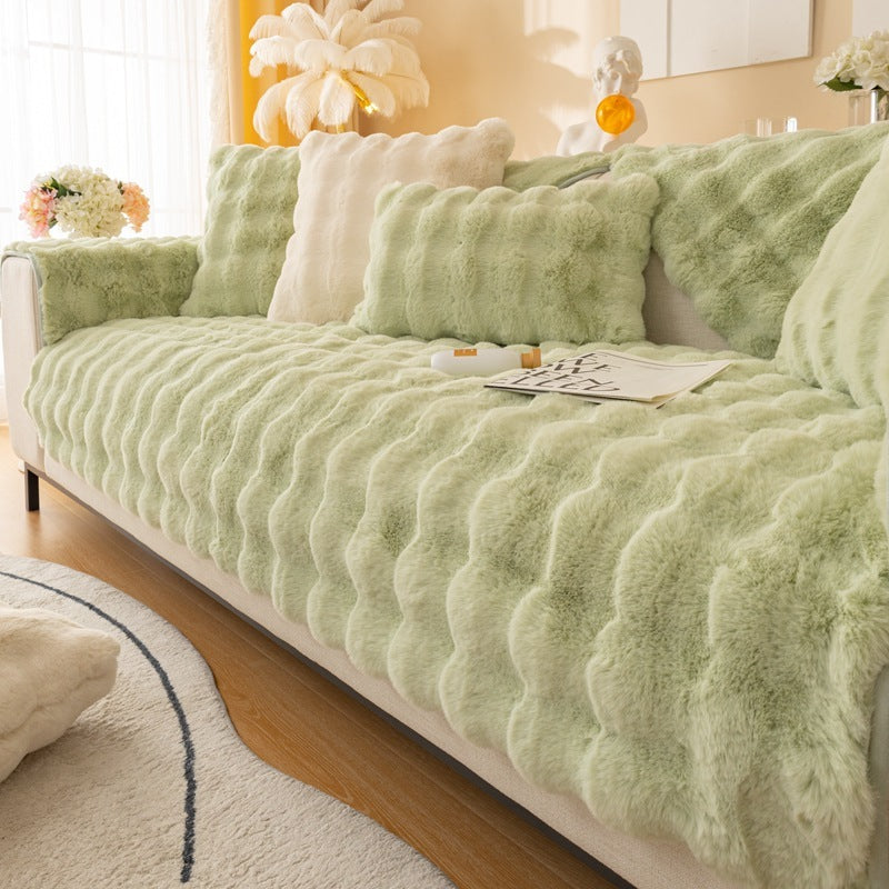 COUSSIN MODERNE DOUX ET SOYEUX EN PELUCHE "DOUDOU"