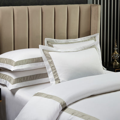 PARURE DE LIT EN SATIN HAUT DE GAMME