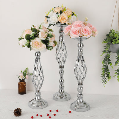 CHANDELIER AJOURE SUR PIED – METAL POLI