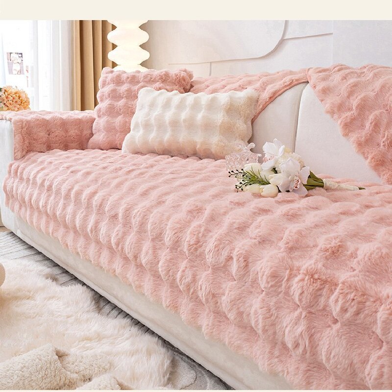 COUSSIN MODERNE DOUX ET SOYEUX EN PELUCHE "DOUDOU"