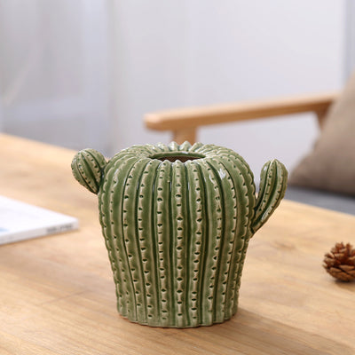 NOUVELLE COLLECTION VASE CACTUS CERAMIQUE