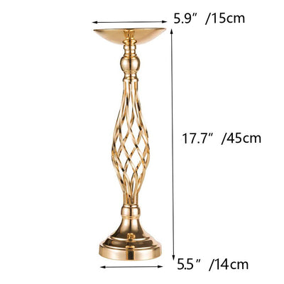 CHANDELIER AJOURE SUR PIED – METAL POLI